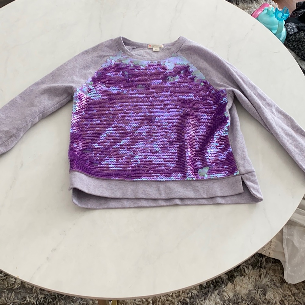 Purple sweater
